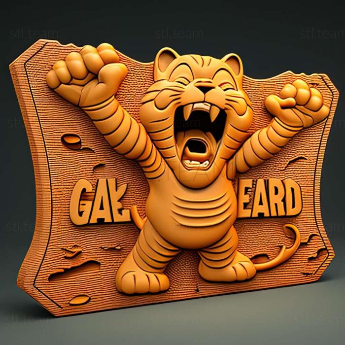 3D model Garfield Saving Arlene game (STL)